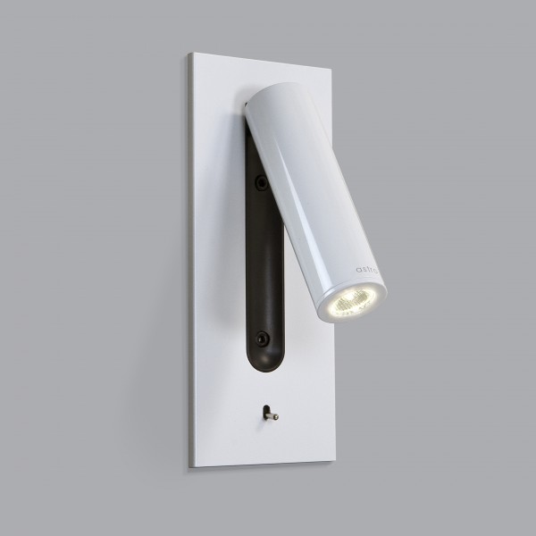 Applique encastrable LED Fuse blanche avec interrupteur Astro Lighting