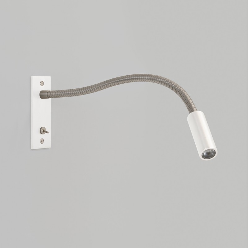 Applique Murale Interrupteur Integre Applique murale tête de lit LED Leo blanche avec interrupteur  Applique Murale Interrupteur Integre