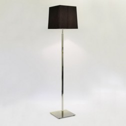 Lampadaire Azumi nickel poli