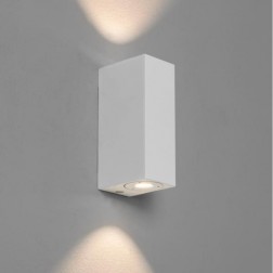 Applique LED Up & Down Bloc blanche