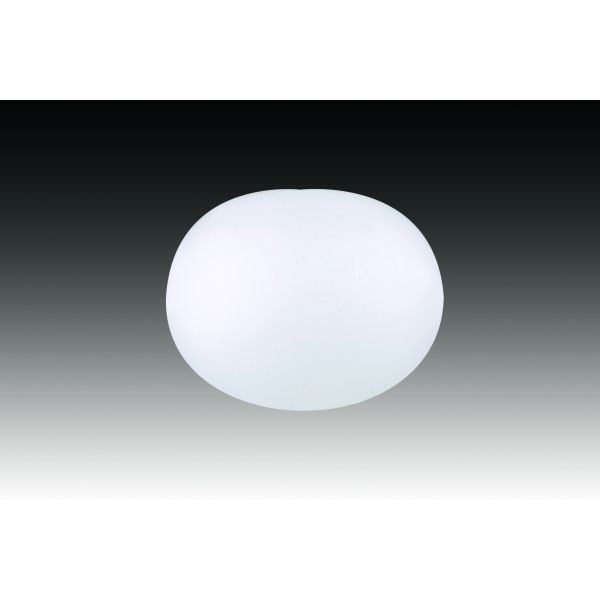 Verre ovale opale mat M6-Licht Micro3/HV-Track3/HV-track4 Fischer Leuchten