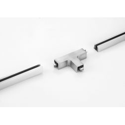 Connecteur en T pour rail Fischer Leuchten M6 licht / HV-Track 4