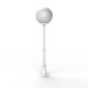 Borne Boule 300 1m23 Blanc Roger Pradier