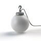 Lampe Grumo boule Gris soie Roger Pradier