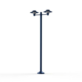 Lampadaire Kerlouan 2 lumières Bleu