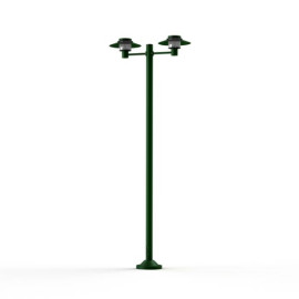 Lampadaire Kerlouan 2 lumières Vert anglais