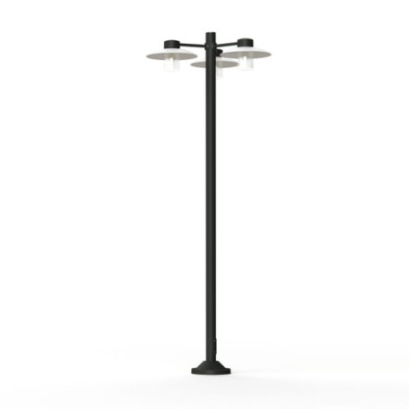 Lampadaire Aubanne 3 lumières Gris anthracite Roger Pradier