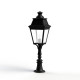 Borne luminaire extérieur Avenue 3 Noire 98cm Roger Pradier