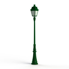 Lampadaire Avenue 3 Vert anglais 2m71