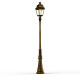 Lampadaire Avenue 3 Patine doré 2m71 Roger Pradier