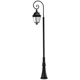 Lampadaire Avenue 3 3m30 Noir