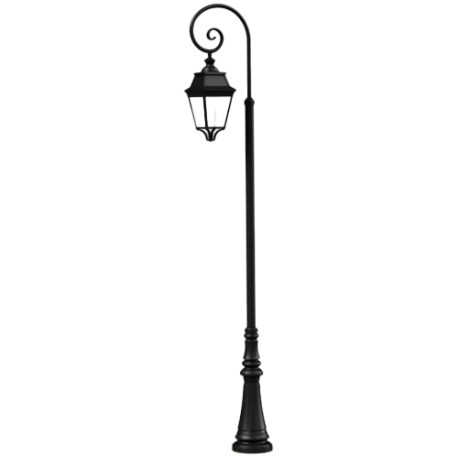 Lampadaire Avenue 3 3m30 Noir Roger Pradier