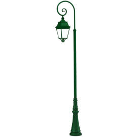 Lampadaire Avenue 3 Vert sapin 3m30