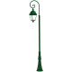 Lampadaire Avenue 3 Vert sapin 3m30 Roger Pradier