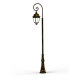 Lampadaire Avenue 3 Patine doré 3m30 Roger Pradier