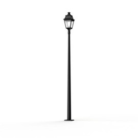 Lampadaire Avenue 3 Noir 2m62