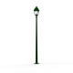 Lampadaire Avenue 3 Vert anglais 2m62 Roger Pradier