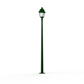 Lampadaire Avenue 3 Vert anglais 2m62