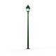 Lampadaire Avenue 3 Vert sapin 2m62 Roger Pradier