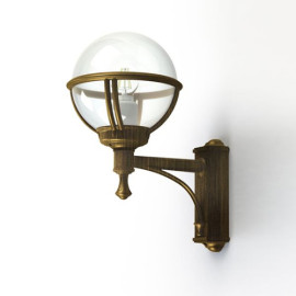 Applique murale Boréal 1 Patine dorée