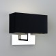 Applique murale Park Lane chrome avec abat-jour noir Astro Lighting