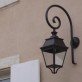 Applique murale Avenue 3 potence arrondie Noire Roger Pradier