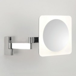 Miroir grossissant LED Niimi carré