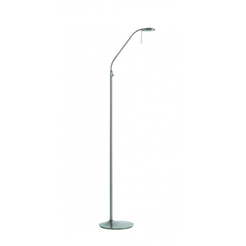 Liseuse LED sur Pied Koa Chrome Mat LaBoutiqueDuLuminaire