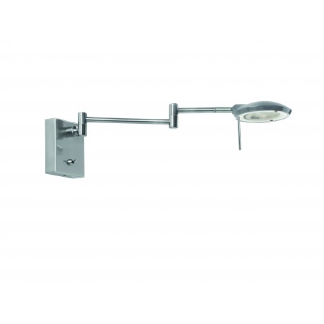 Applique Murale Articulée LED Koa Chrome Mat LaBoutiqueDuLuminaire