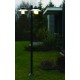 Lampadaire Aubanne 3 lumières Gris anthracite Roger Pradier