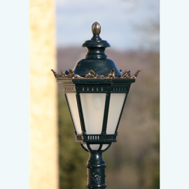 Lampadaire 2 lumiÃ¨res Citadelle Arcade Noir