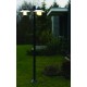 Lampadaire Aubanne 3 lumiÃ¨res Gris mÃ©tal Roger Pradier