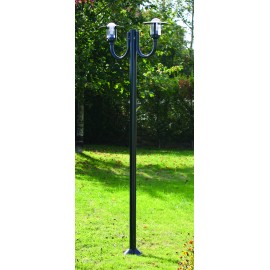 Lampadaire Newpark potence rustique Bleu