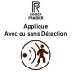 Applique murale Stratos Blanche Roger Pradier