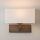 Applique murale Park Lane bronze abat-jour blanc Astro Lighting