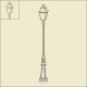 Lampadaire Avenue 3 2m71 Vert de gris Roger Pradier