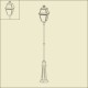 Lampadaire Avenue 2 2m05 Vert de gris Roger Pradier