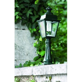 Borne Chenonceau 53cm pied conique Vert anglais