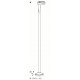 Lampadaire extÃ©rieur LED Square gris mÃ©tal 229cm Roger Pradier