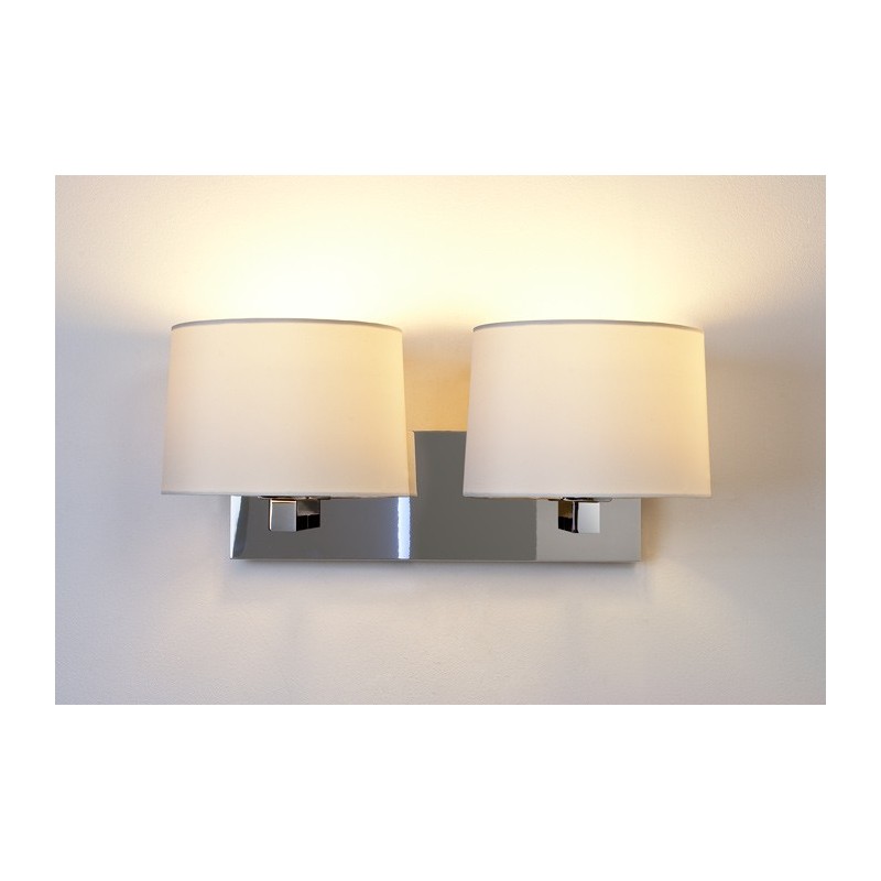 Azumi Chrome Applique Double Lighting Murale Astro PkXiZu