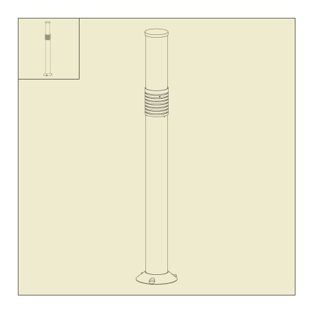 Borne OL 1 93,5cm Sable Roger Pradier