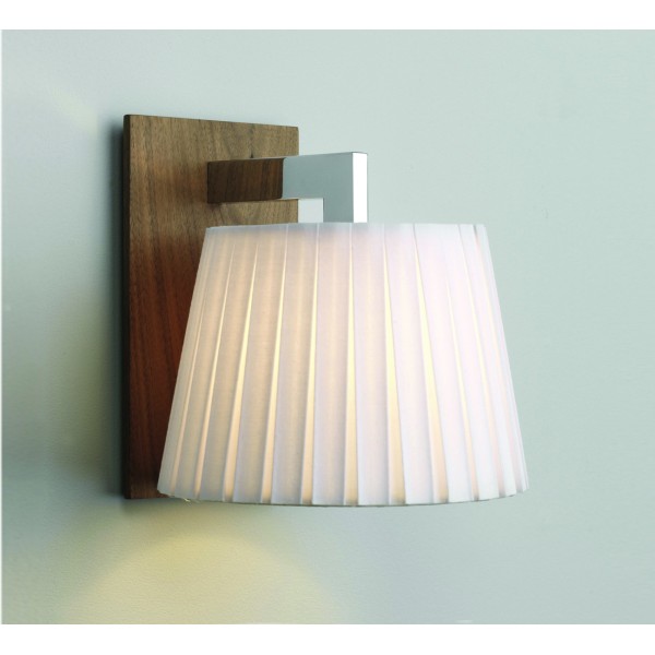 Applique murale Nola chrome, noyer et blanc Astro Lighting