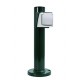 Borne Prise BornÃ©o 37cm Gris anthracite Roger Pradier