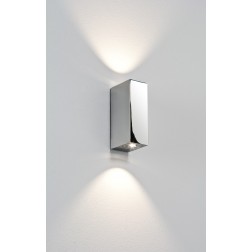 Applique LED Up & Down Bloc chrome