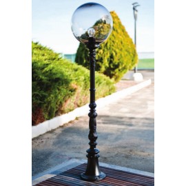 Borne Boule 300 1m25 Noir