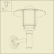 Applique murale Newpark Gris mÃ©tal Roger Pradier