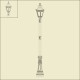 Lampadaire Citadelle Cuivre 4m18 Roger Pradier