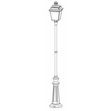 lampadaire en anglais