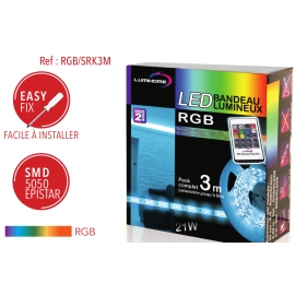 Ruban LED RGB 3m