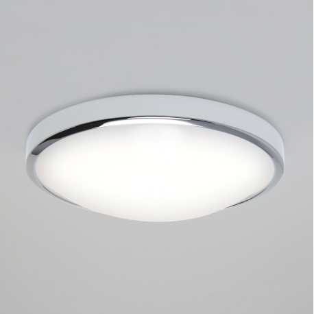 Plafonnier LED Osaka nickel brossé avec détecteur Astro Lighting